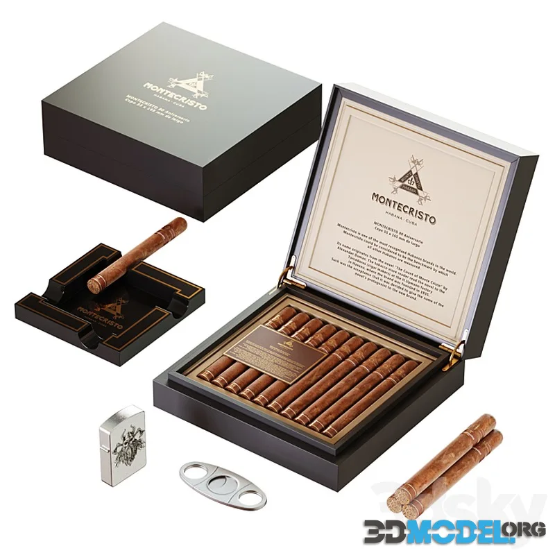 Cigar decor Montecristo
