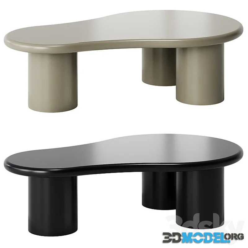 Coffee table Rollins Glossy