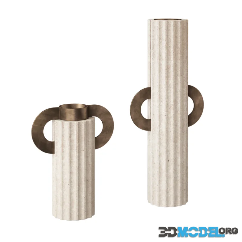 Colonne Garden Vase by Pimar