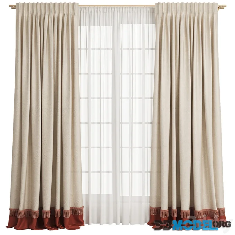 Curtain 99 Curtains with fringe