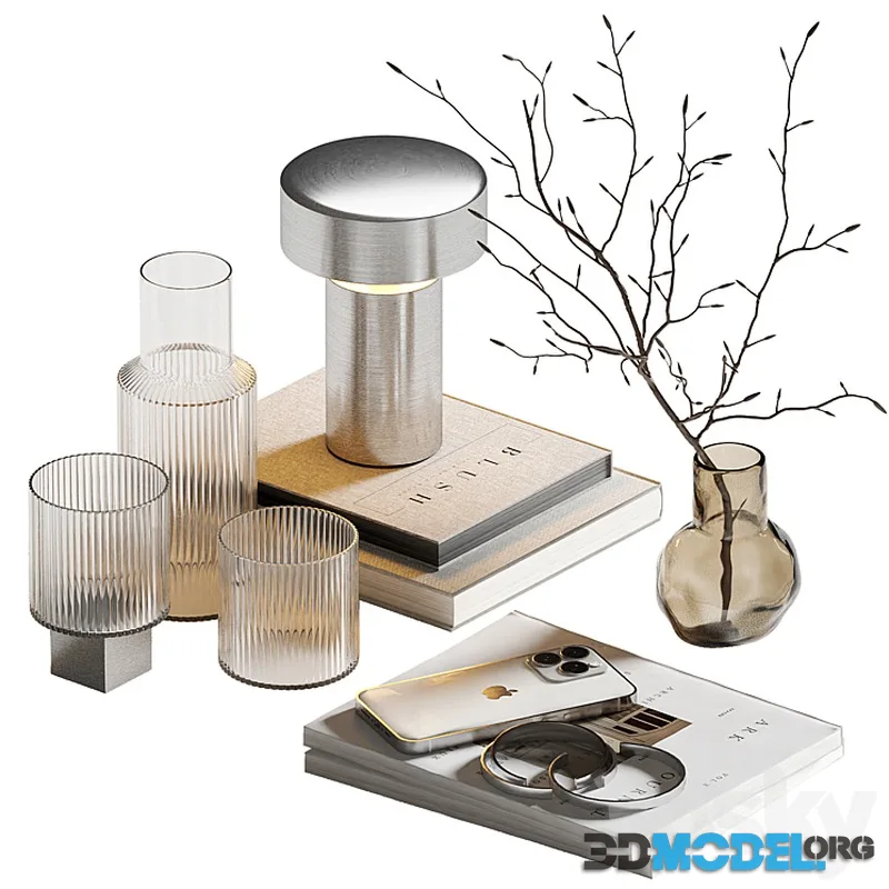 Decorative set for coffee table 53