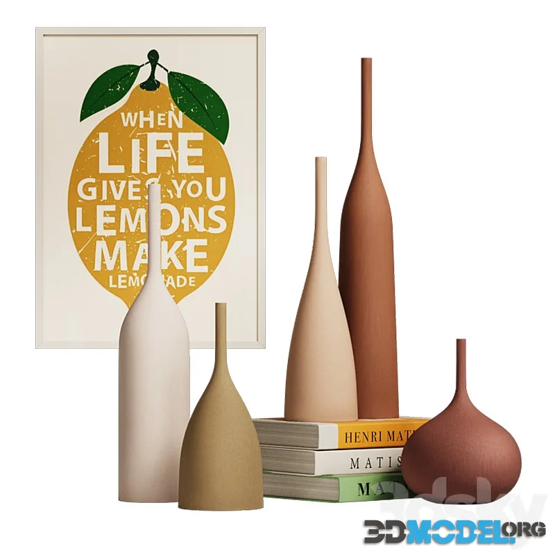 Decorative set with vases in Scandinavian style, Aliexpress
