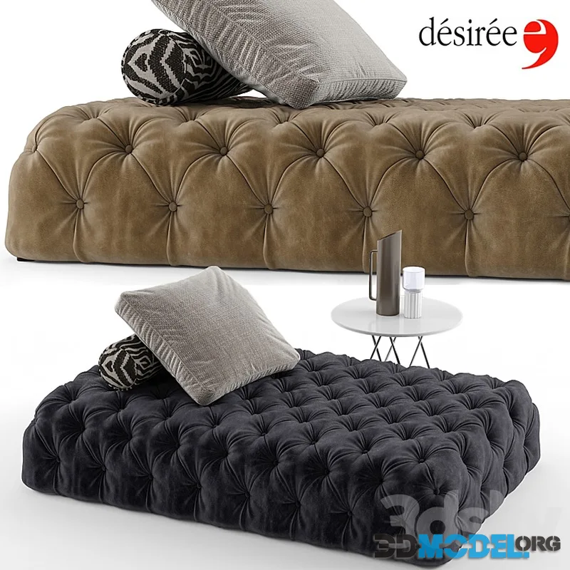 Desiree rollking sofa set