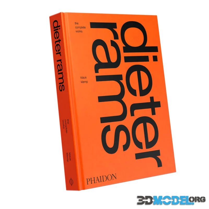 Dieter Rams Book by Phaidon