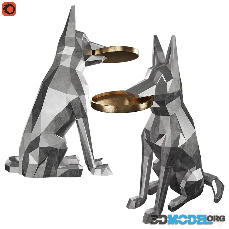 Dog coffee table