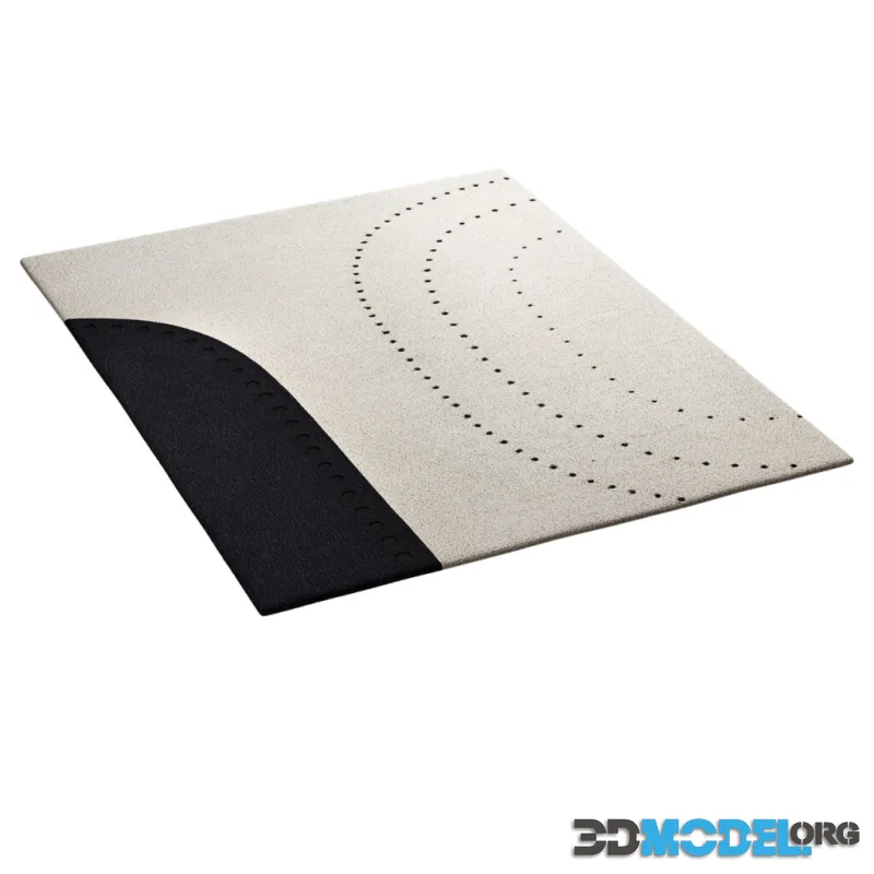Dotted Balance Rug by Fritz Hansen