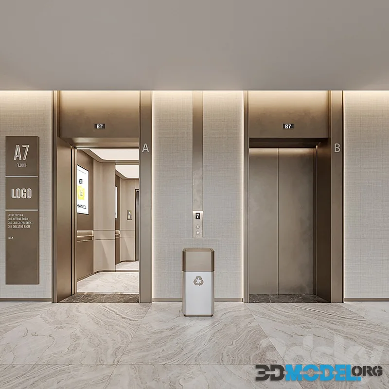 Elevator Lobby Design 04