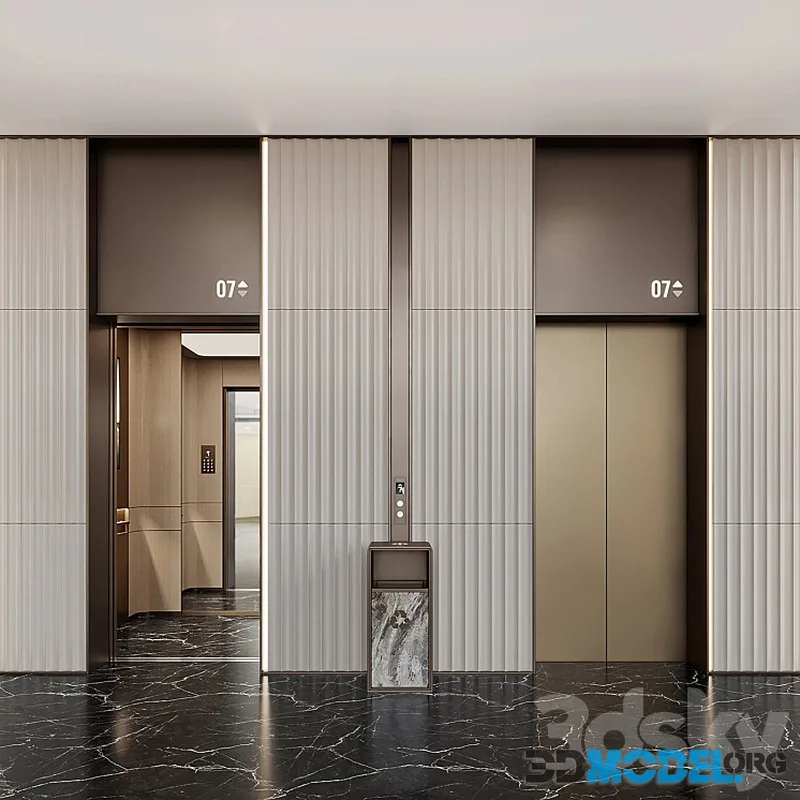 Elevator Lobby Design 09