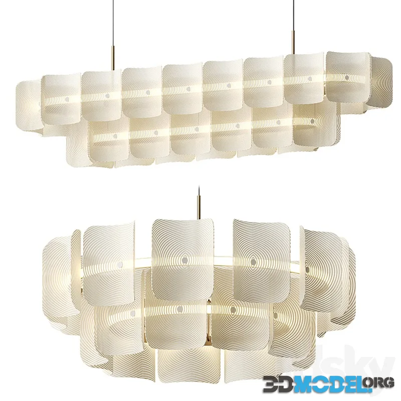 Fingerprint Chandelier