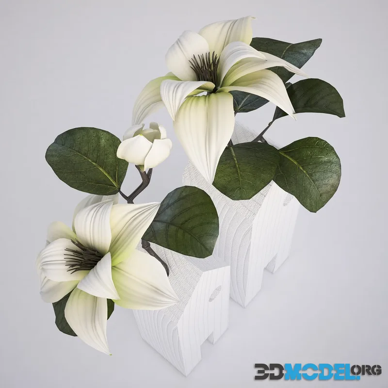 Floral decorations (flowers in houses)