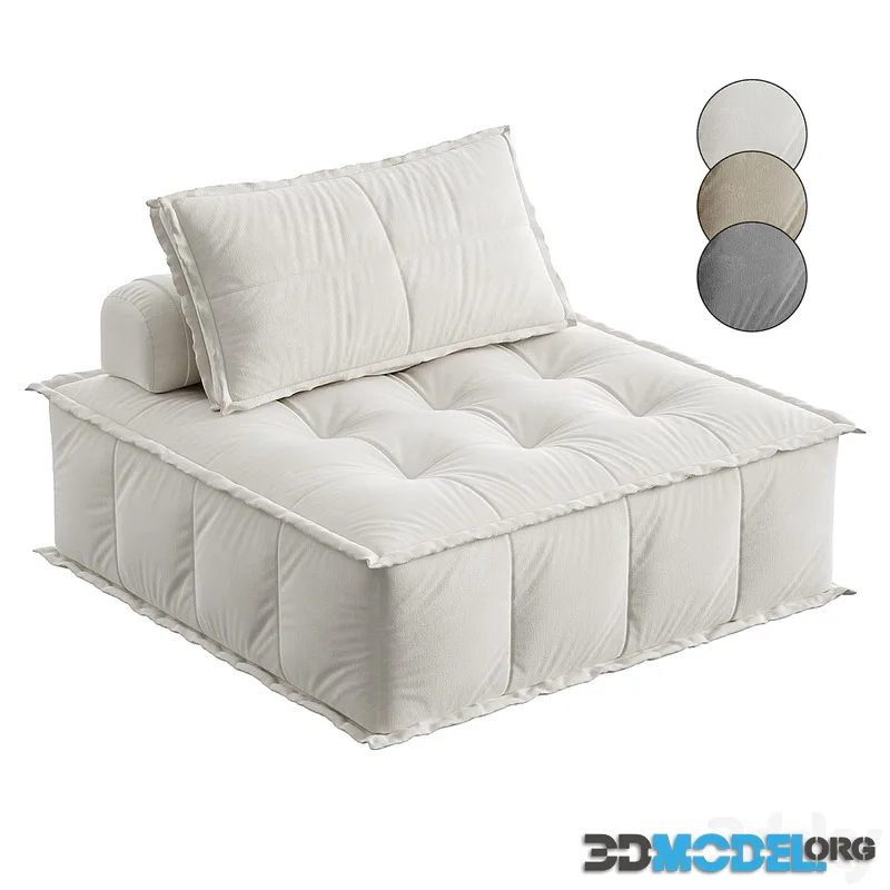 Frameless modular sofa Formaggio