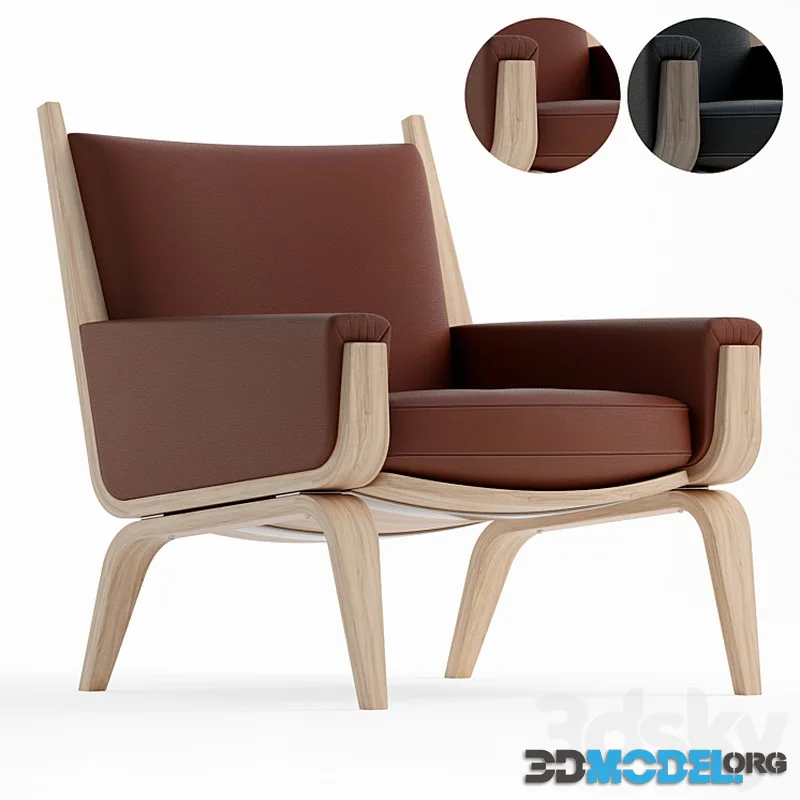 GE 501 Easy Chair by Getama Danmark