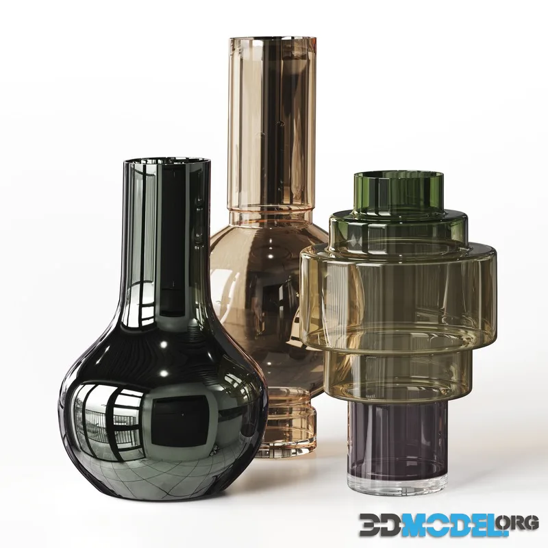 Glass vases