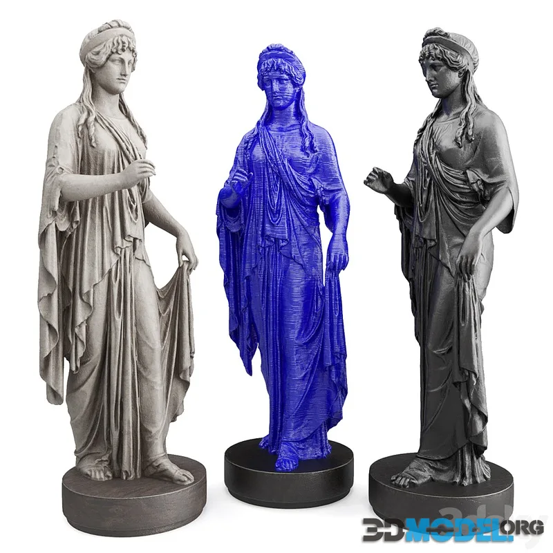 Goddes Greek sculpture