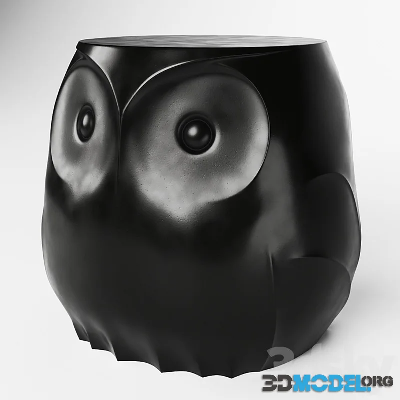 Holly Hunt Mister Owl Side Table