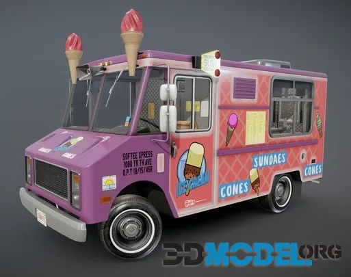 Icecream Truck (PBR)