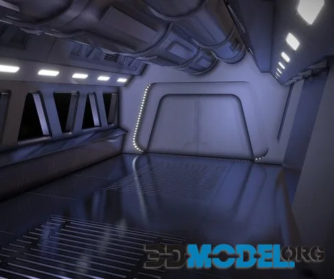 Imperial Ship Corridor (PBR)