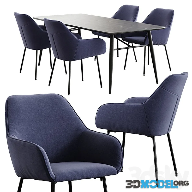 Jysk Hadrup Chair + Radby Table