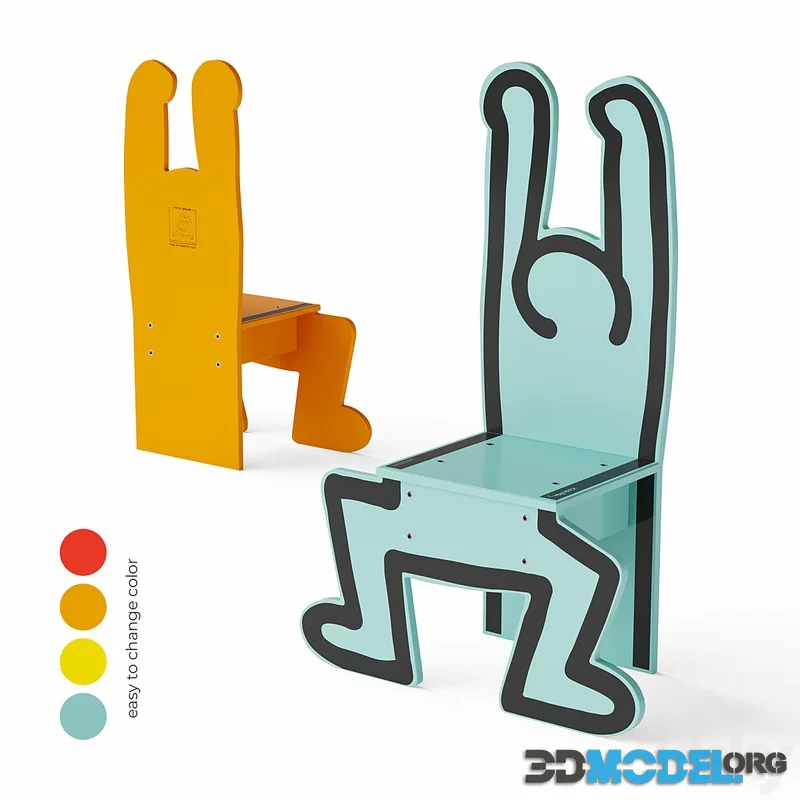 Keith Haring Kids Vilac Chairs