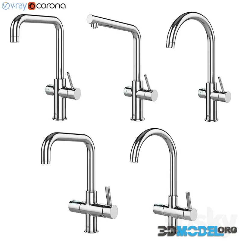 Kitchen faucet set GROHE Blue set 66