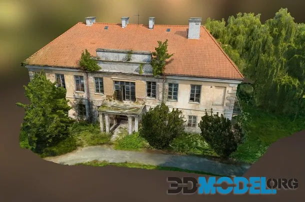 Kultura3d   Zamoyski Palace In Maciejowice (PBR)