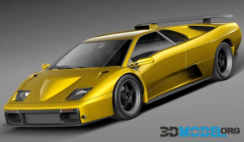 Lamborghini Diablo GT 1999 (PBR)