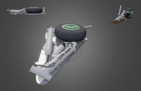 Landing Gears Exp7 (PBR)