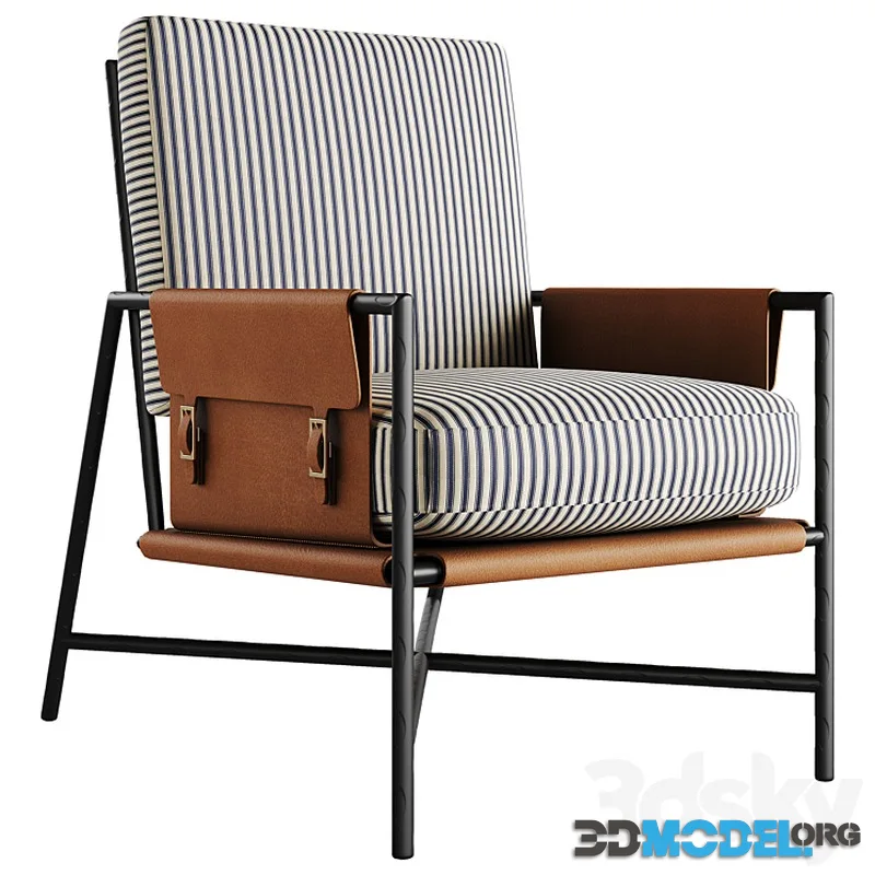 LEE L1798-01 Leather Chair