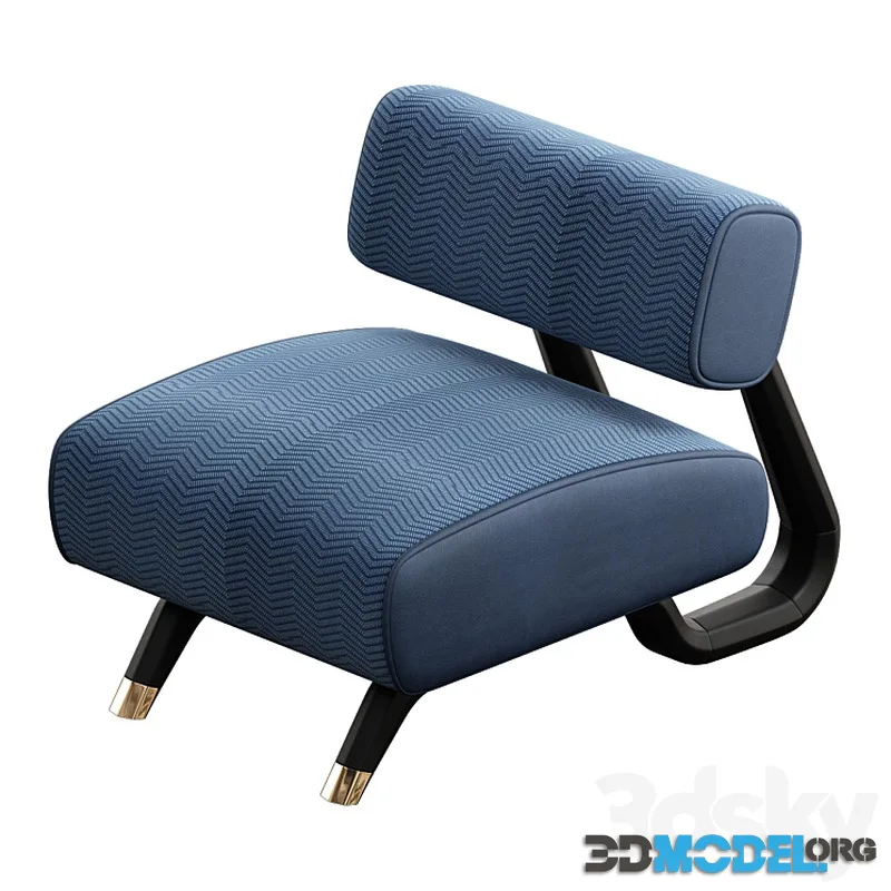 Lewis Armchair by Mezzo Collection in Armchairs