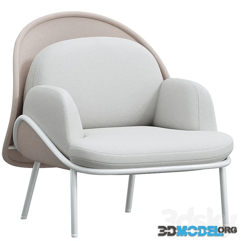 MDD MESH Low-back wingchair Designer Krystian Kowalski Collection Mesh