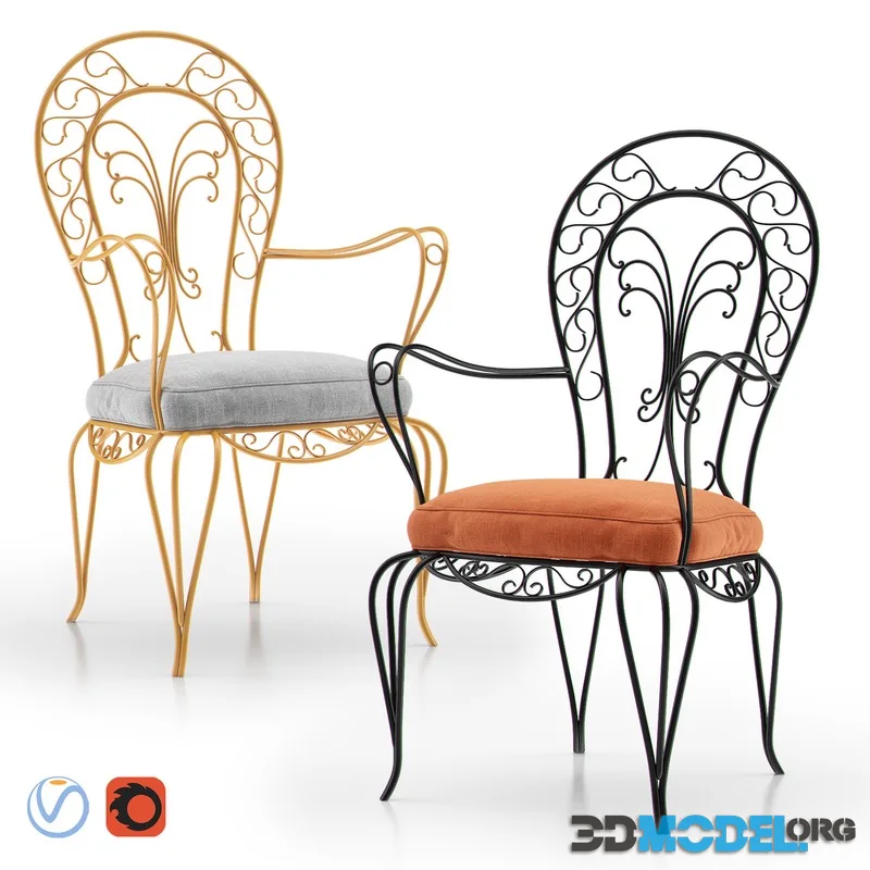 METAL Armchair