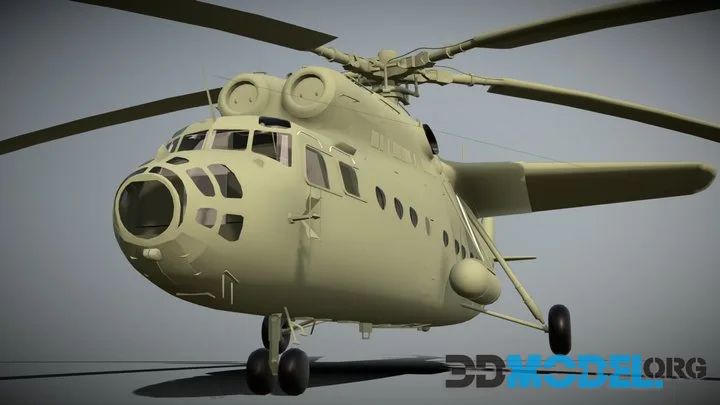 Mil 6 Helicopter USSR (PBR)