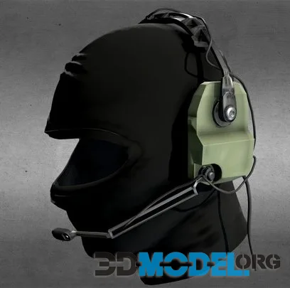Military Balaclava And Headset (PBR)