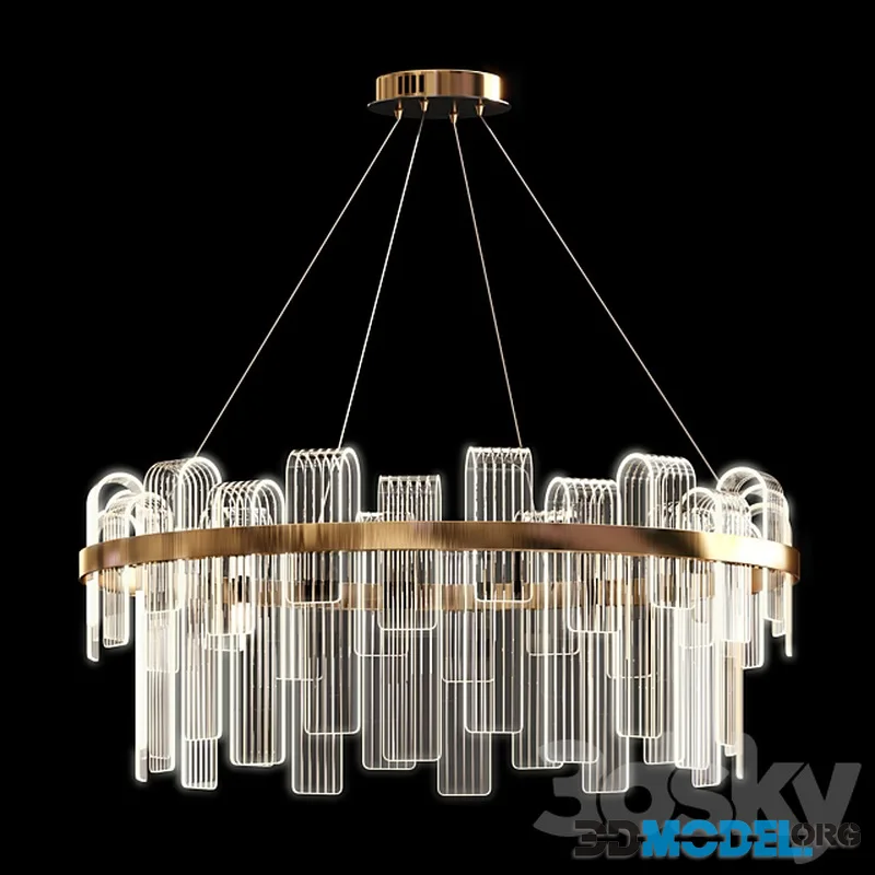 Modern Round Led Chandelier