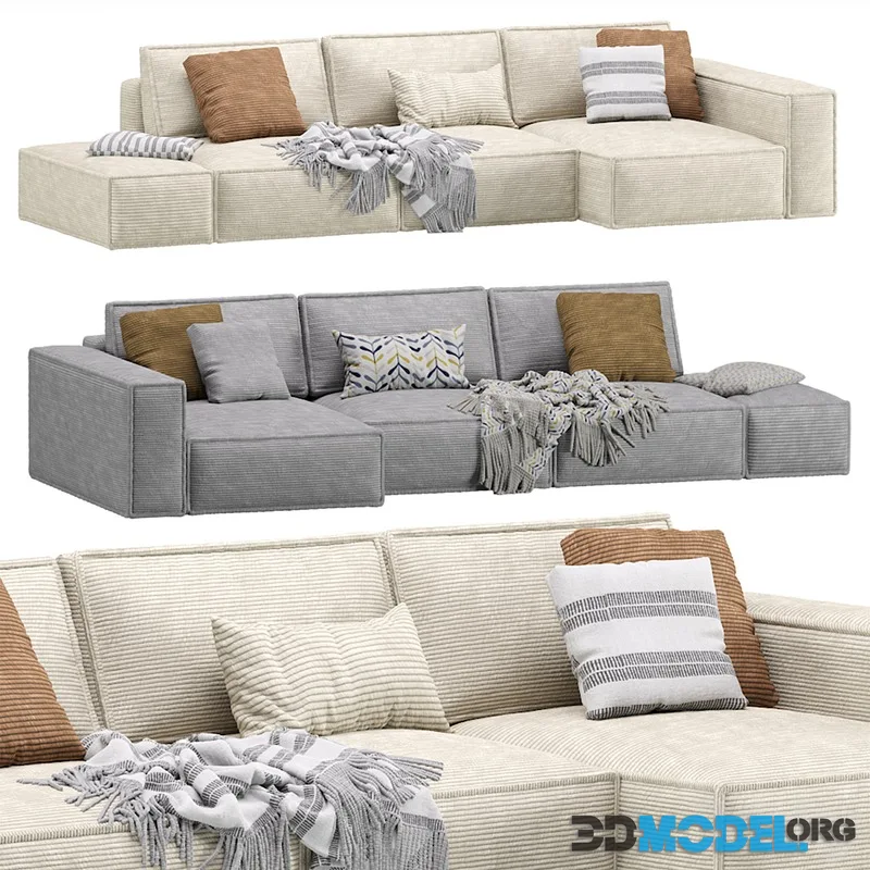 Modular Sofa Eten 2 Vertical Mix
