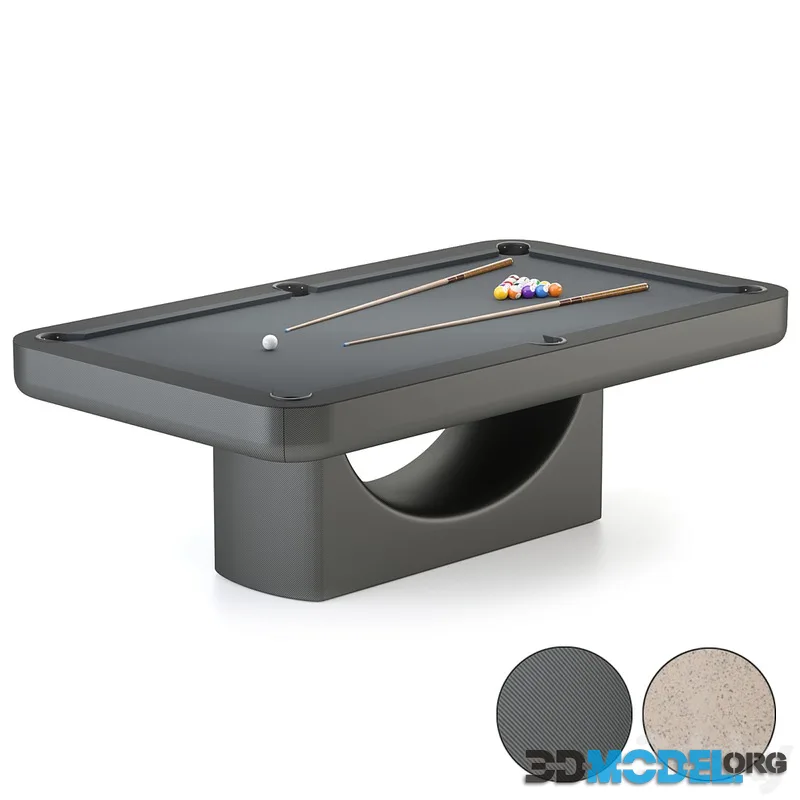 MONO Pool Table by Vismara