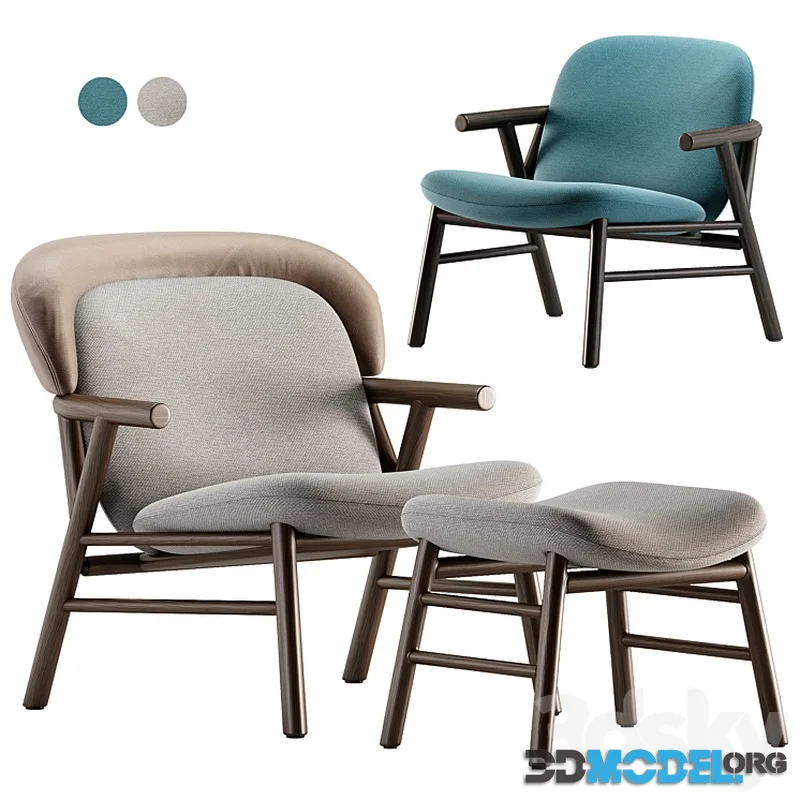 Morgana armchair by Bonaldo