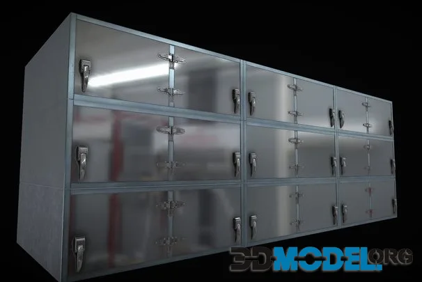 Morgue Refrigerator 12MB (PBR)
