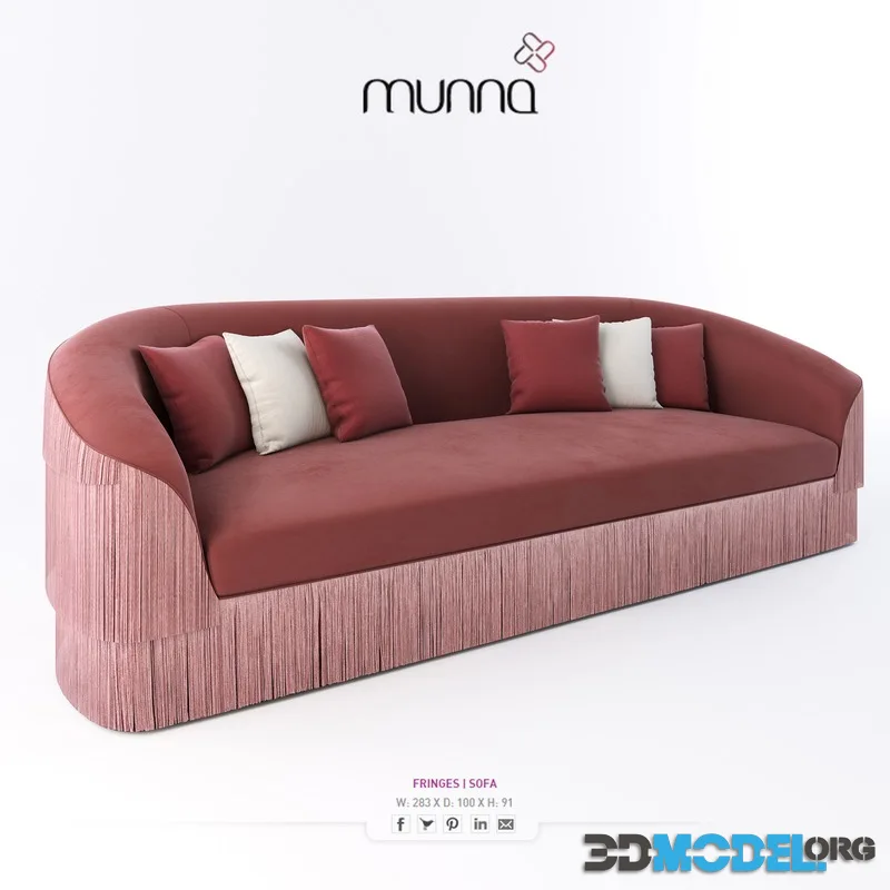 Munna, Fringes Sofa