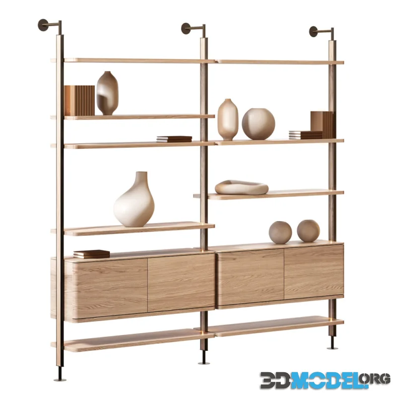 Muse 004 Shelving System by al2