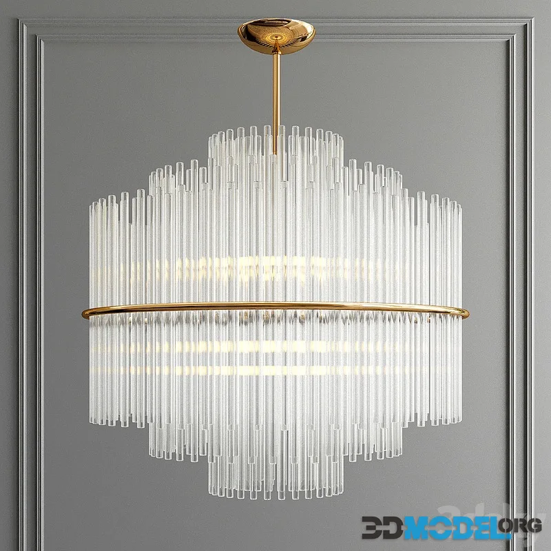 Nocturne chandelier by Lampatron