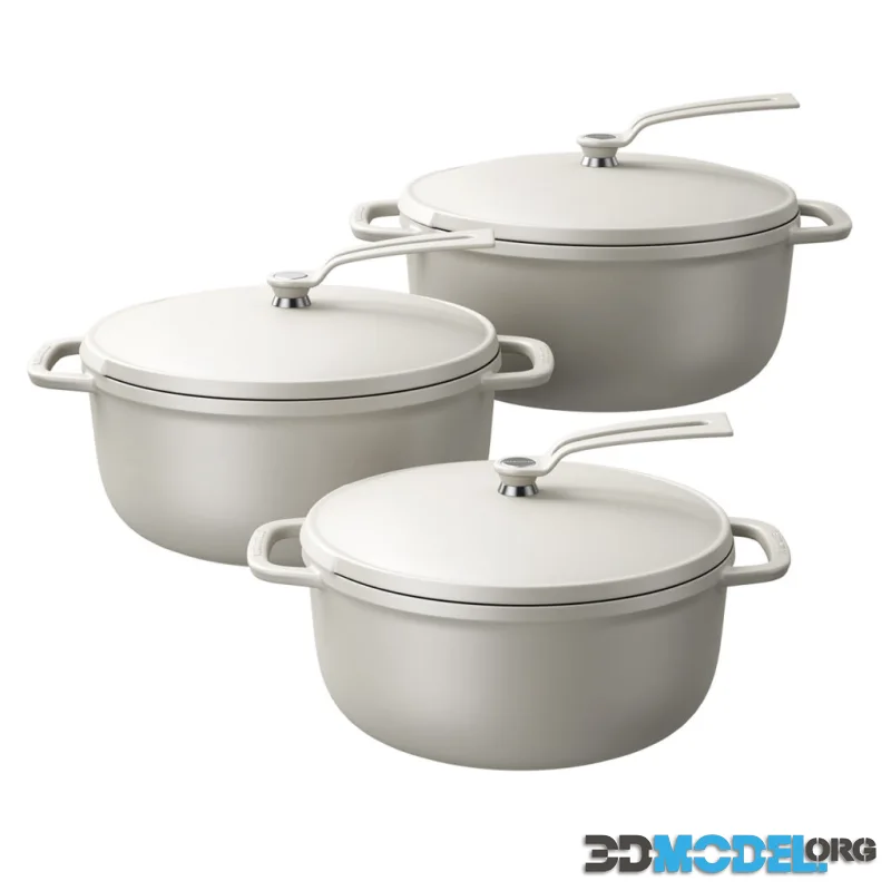 Oven Enameled Cast Iron Pot 2 by Vermicular