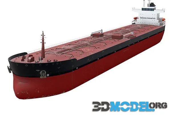 Panamax Oil_Tanker 245M Lowpoly (PBR)