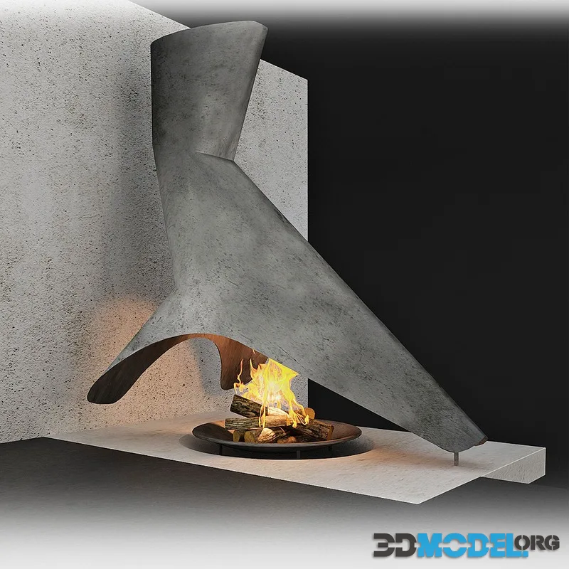 Prometheus fireplace by Focus