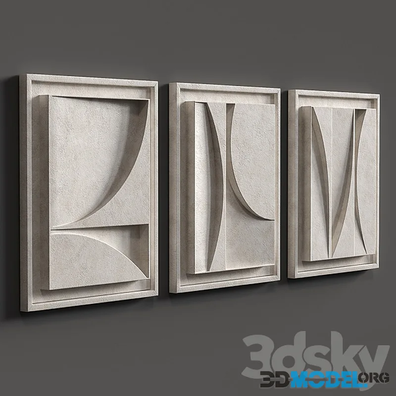 Relief TRIPTYCH SAND