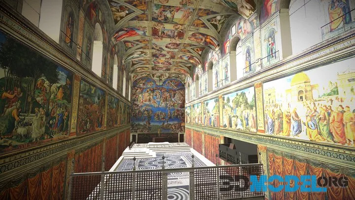Sistine Chapel (PBR)