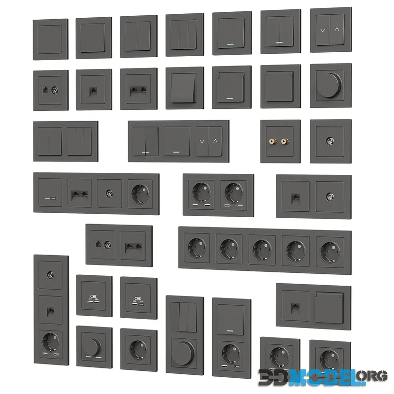 Sockets and switches 01