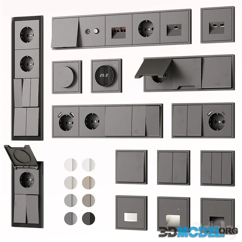 Sockets and switches Voltum series S70