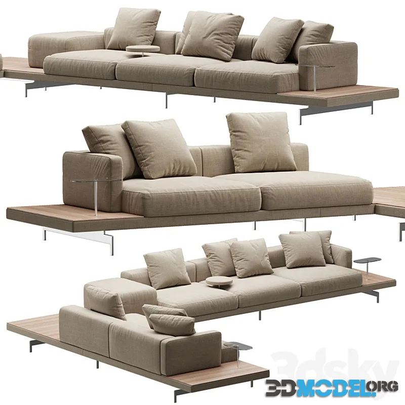 Sofa B & B italia Dock model 1