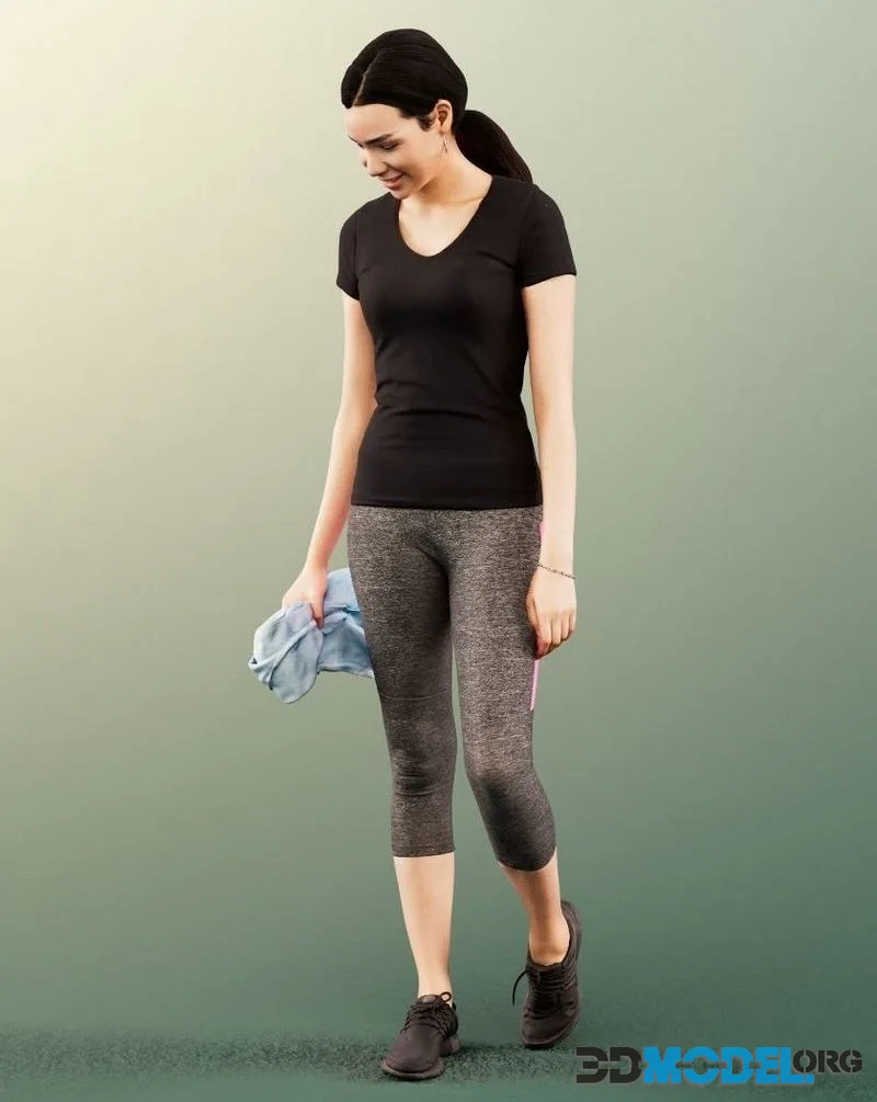 Sporty Girl Exercise Sport (PBR)